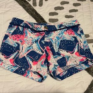 Lilly Pulitzer starfish shorts